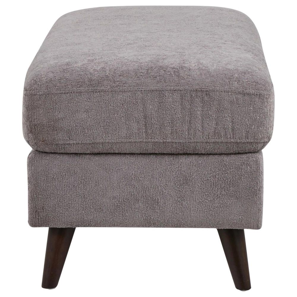 LumiSource Carly Bench Ottoman in Pewter, , large