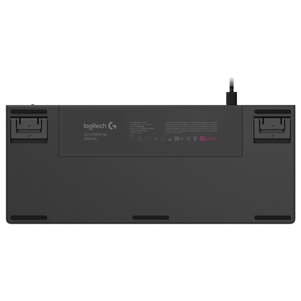 Logitech G Series G515 Rapid TKL Wired Low Profile Analog Gaming Keyboard in Black, , large