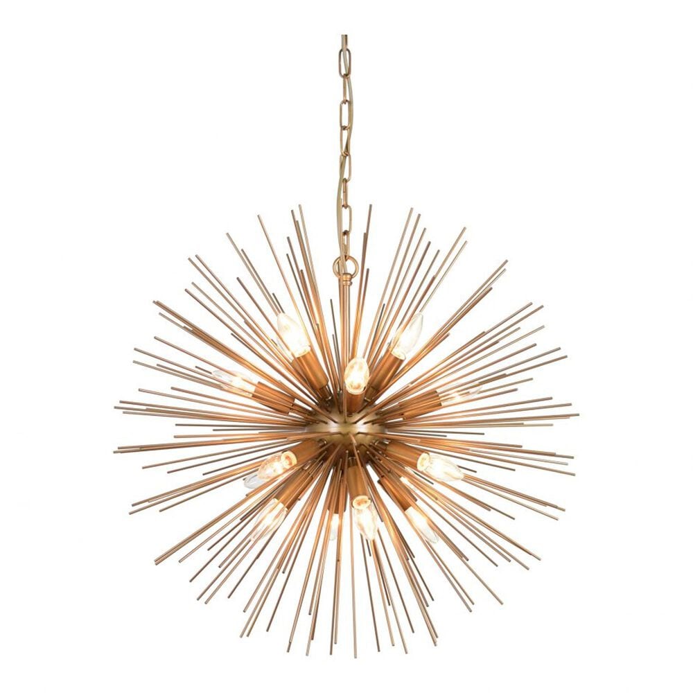 Moe's Home Collection Kepler Pendant Lamp in Yellow, , large