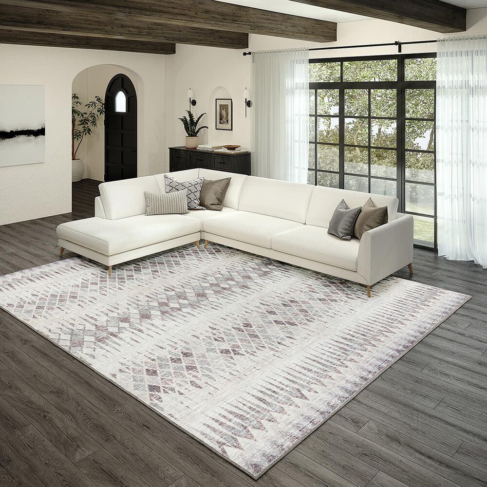 Dalyn Rug Company Winslow 3&#39; x 5&#39; Taupe Indoor/Outdoor Area Rug, , large