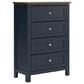 Ashley Landocken 5-Piece Queen Bedroom Set in Brown and Blue, , large