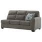 Ashley Olten 2-Piece Left Facing Sectional with Chaise in Graphite, , large