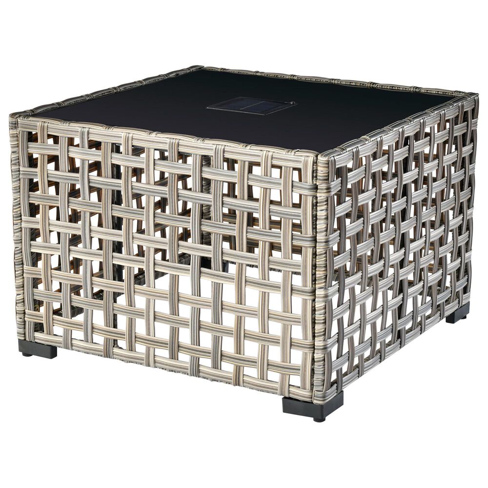 HOMLUX 6-Piece Patio Conversation Set with Coffee Table in Black, , large