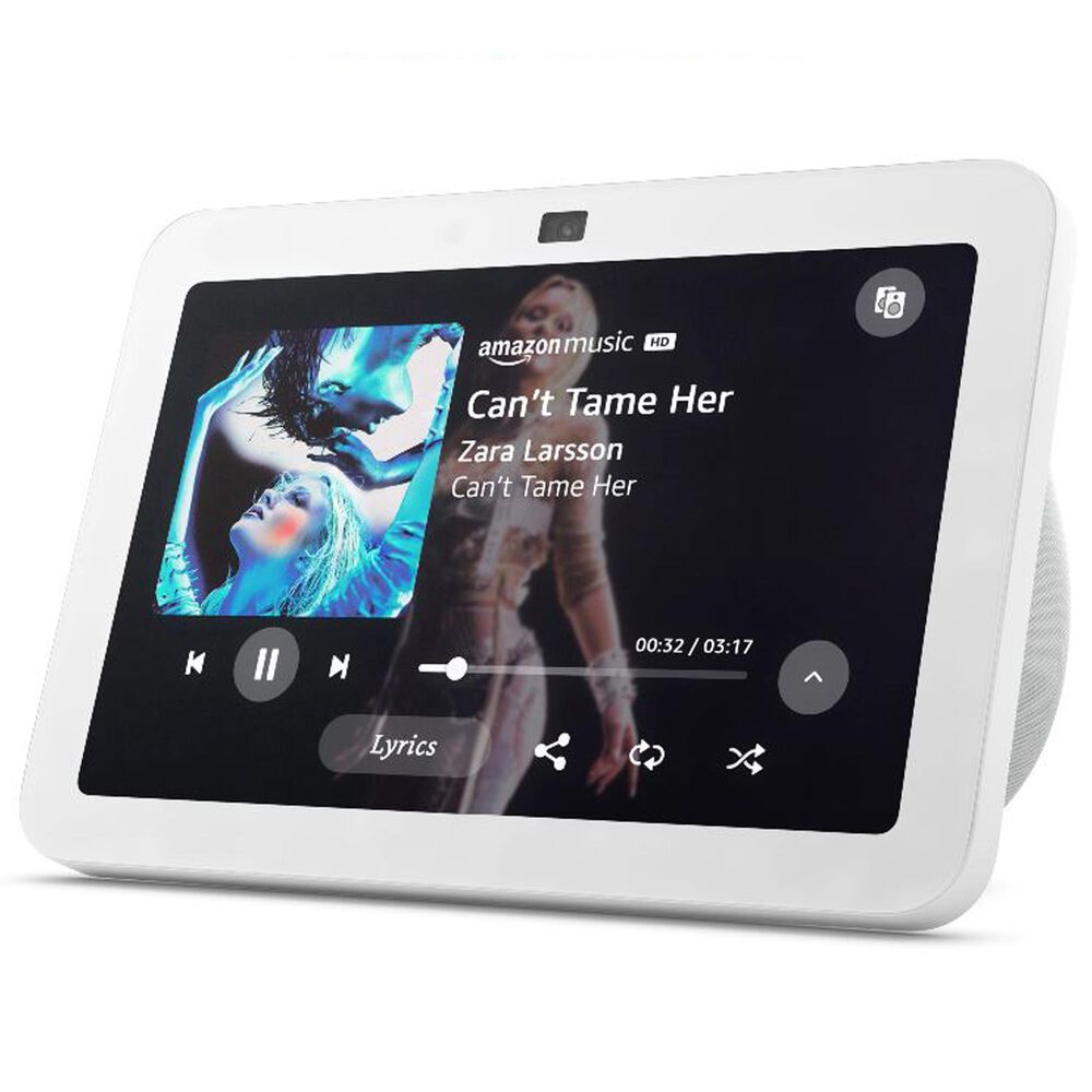 Amazon Echo Show 8 &#40;3rd Gen, 2023 release&#41; | Kitchen companion with Alexa, 8&quot; HD display, and spatial audio | Glacier White, , large