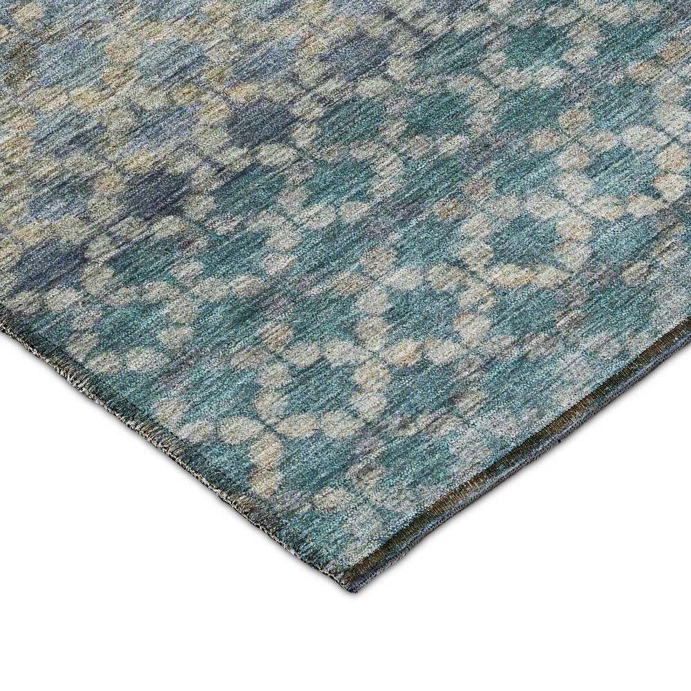 Dalyn Rug Company Burano BU6 1&#39;8&quot; x 2&#39;6&quot; Blue Indoor/Outdoor Area Rug, , large