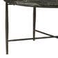 Slatehouse Luma Round Cocktail Table in Black and Dark Green, , large