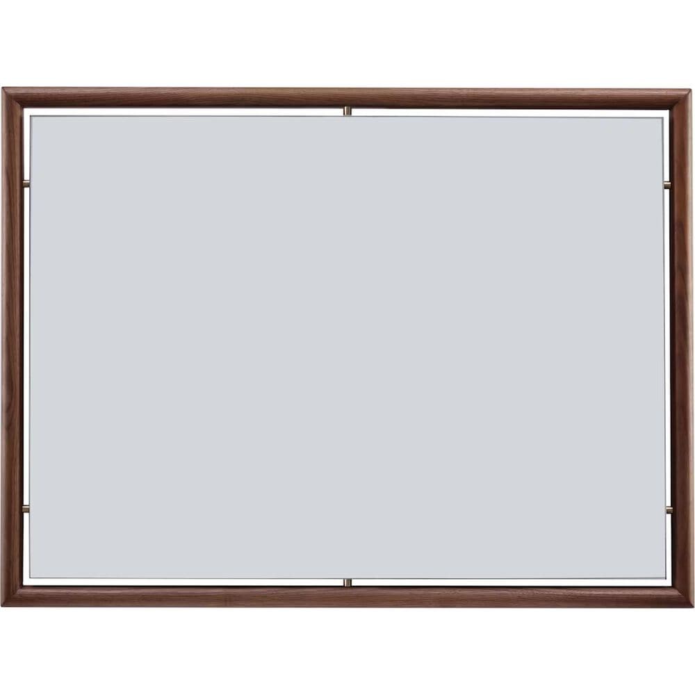Stickley Furniture Walnut Grove Dresser Mirror in Walnut, , large