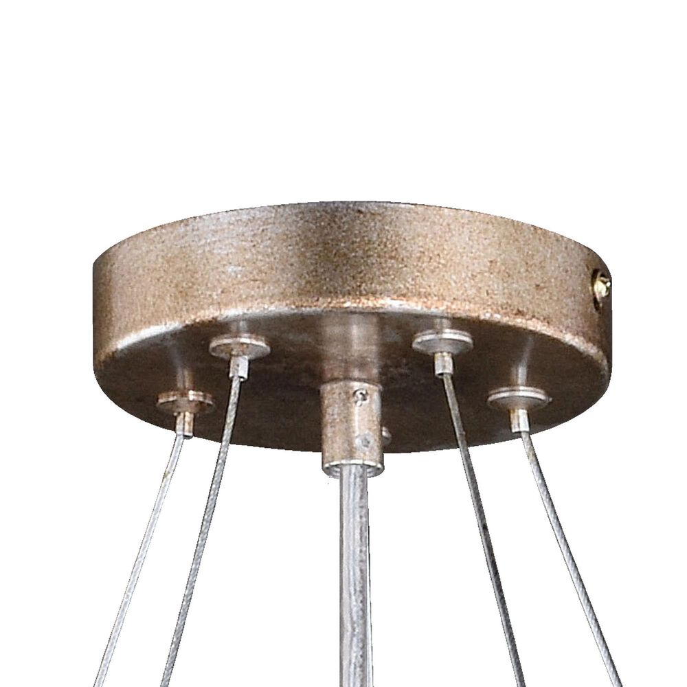 Vaxcel Rainier 5-Light Chandelier in Silver Mist, , large