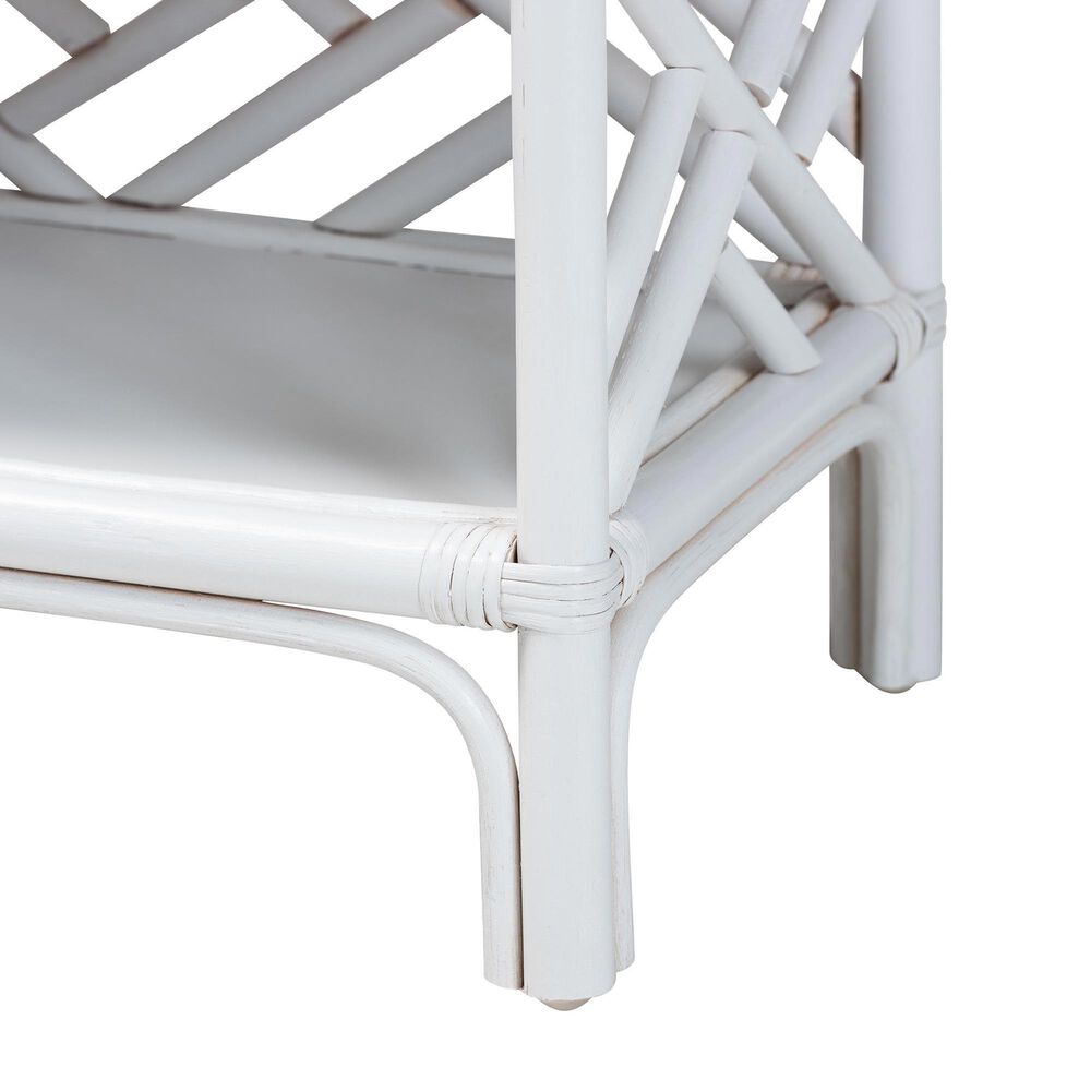 Baxton Studio Tiaret 1-Drawer Nightstand in White, , large