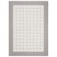 Safavieh Bermuda BMU801F 5"3" x 7"6" Grey and Ivory Indoor/Outdoor Area Performance Rug, , large