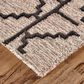 Feizy Enzo 8" x 11" Charcoal and Gray Area Rug, , large