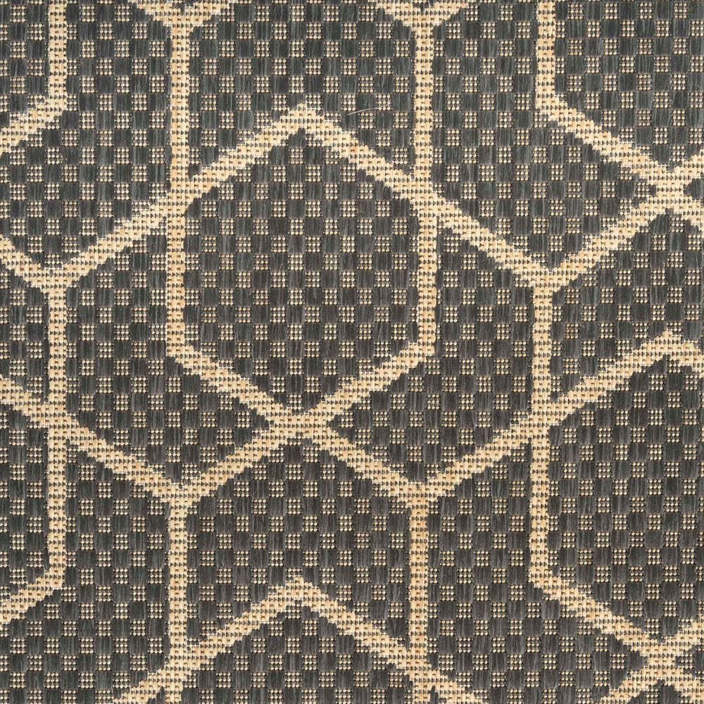 Nourison Horizon HOZ01 Charcoal 8&#39; x 10&#39; Indoor/Outdoor Area Rug, , large