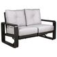 Woodard Vale Dual Rocking Loveseat in Ashgard Ash, , large