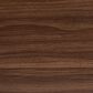 Baxton Studio Palmira Desk with Shelves in Walnut Brown and Black, , large