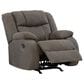 Ashley First Base Manual Recliner in Gunmetal, , large
