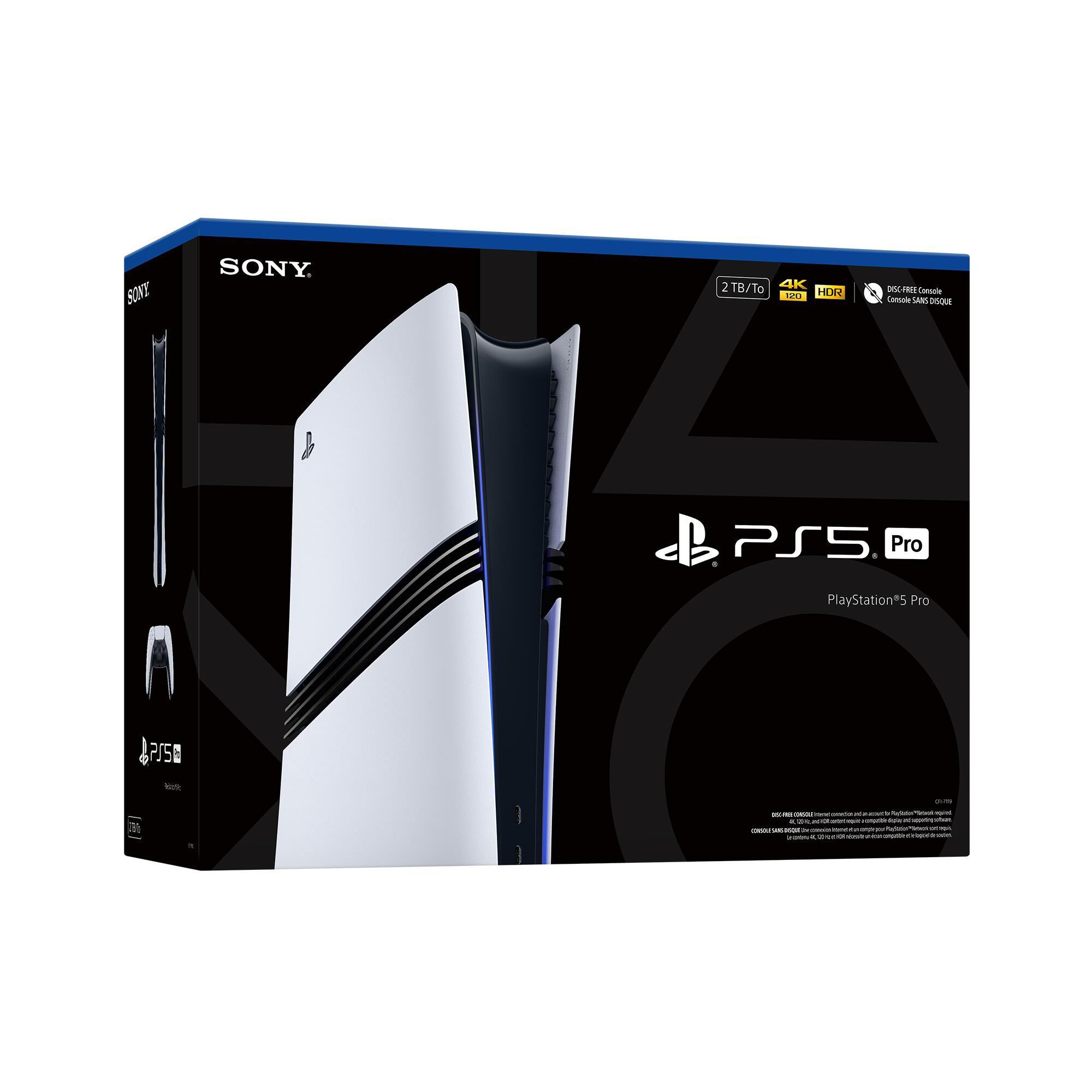 Sony PlayStation 5 Pro Console 2TB in White