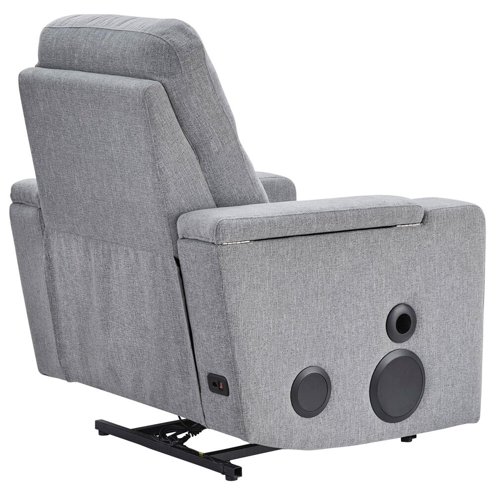 Ashley Pineland Power Glider Recliner in Pewter, , large