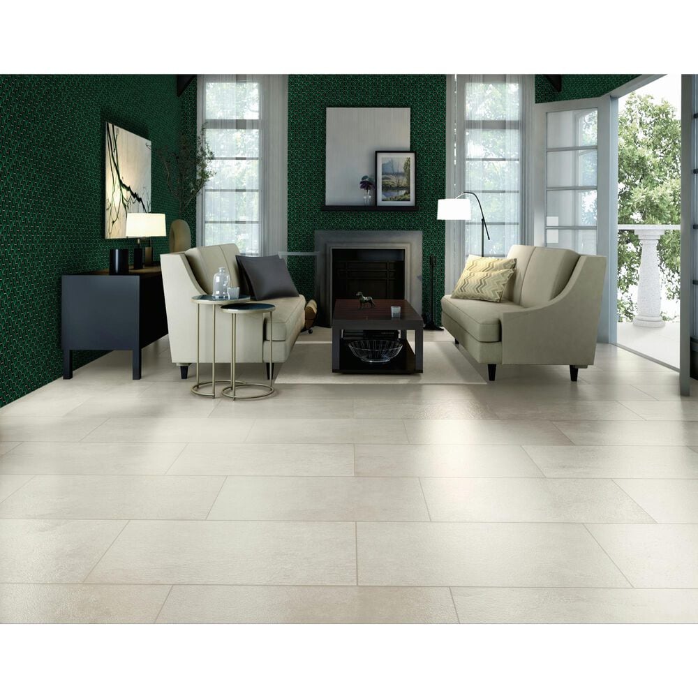 Dal-Tile Artefino Jewel Emerald 3" Pyramid Hexagon Apex on 11" x 12" Porcelain Mosaic Sheet, , large