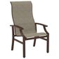 Tropitone Marconi High Back Dining Chair with Westlands Sling in Rich Earth, , large