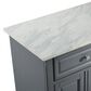 Crosley Furniture Avery Kitchen Cart in Grey, , large