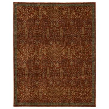Karastan Shalimar Anam Cinnabar 9" x 12" Area Rug, , large