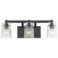 Golden Lighting Travers 3-Light Bath Vanity in Matte Black, , large