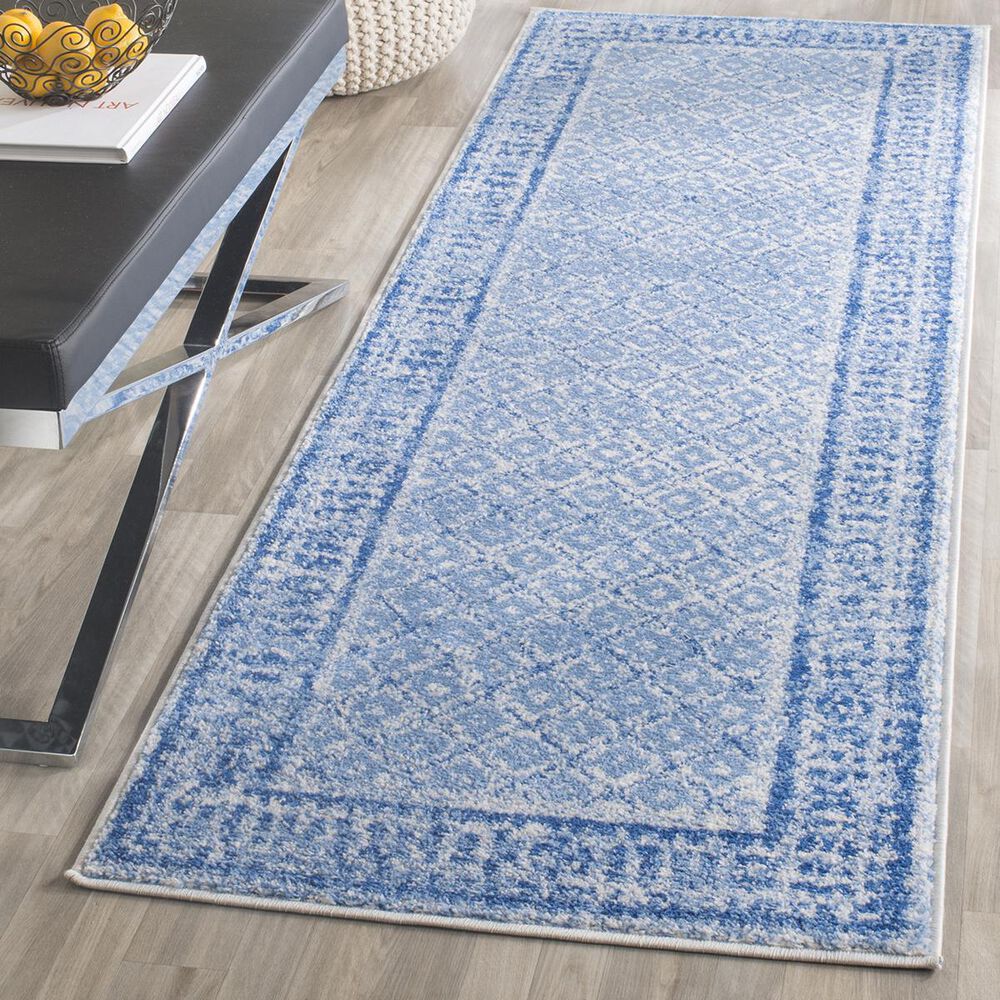Safavieh Adirondack ADR110D-26 2&#39;6&quot; x 6&#39; Silver/Blue Runner, , large
