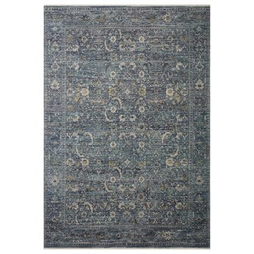 Loloi Bradbury 6"3" x 9" Ocean and Gold Area Rug, , large