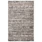 Safavieh Micro-Loop MLP228A 5" x 8" Ivory and Black Area Rug, , large
