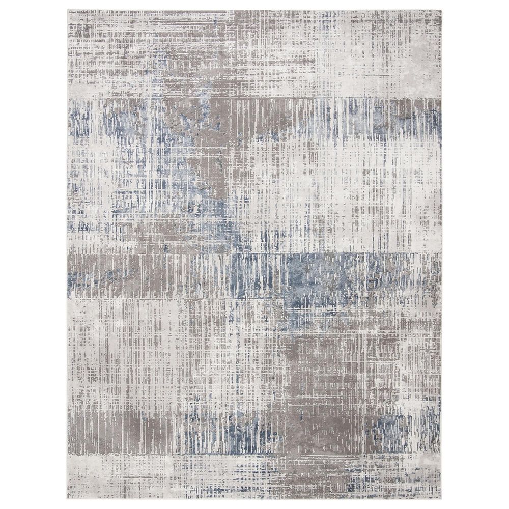 Safavieh Craft CFT874F 10"6" x 14" Grey and Blue Area Rug, , large