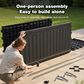 Hearth and Haven 260-Gallon Outdoor Plastic Deck Box in Black, , large