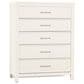 Viceray Collections Tide and Timber 5 Piece Full Poster Bedroom Set in White Maple, , large