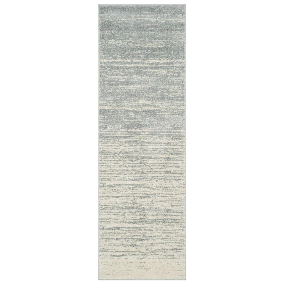 Safavieh Adirondack ADR113T 2&#39;6&quot; x 10&#39; Slate and Cream Runner, , large