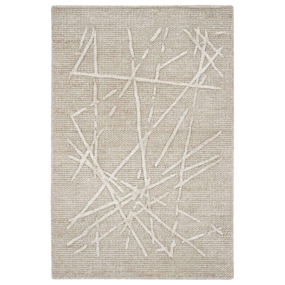 Nourison Wander 2" x 3" Taupe Area Rug, , large