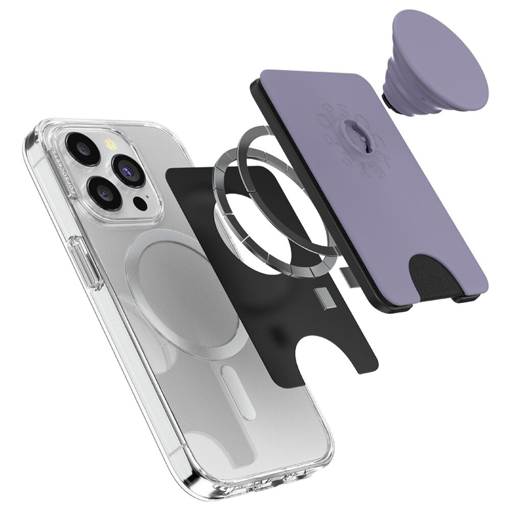PopSockets MagSafe PopWallet Plus with PopGrip in Dusk, , large
