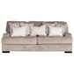 Ashley High Profile Stationary Sofa in Taupe, , large