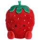 Aurora 13" Juicy Strawberry Stuffed Animal in Vibrant Red and Green, , large