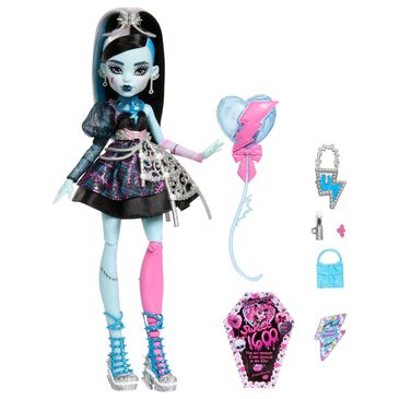 Monster High Frankie Stein Scary Sweet Birthday Doll in Blue, , large