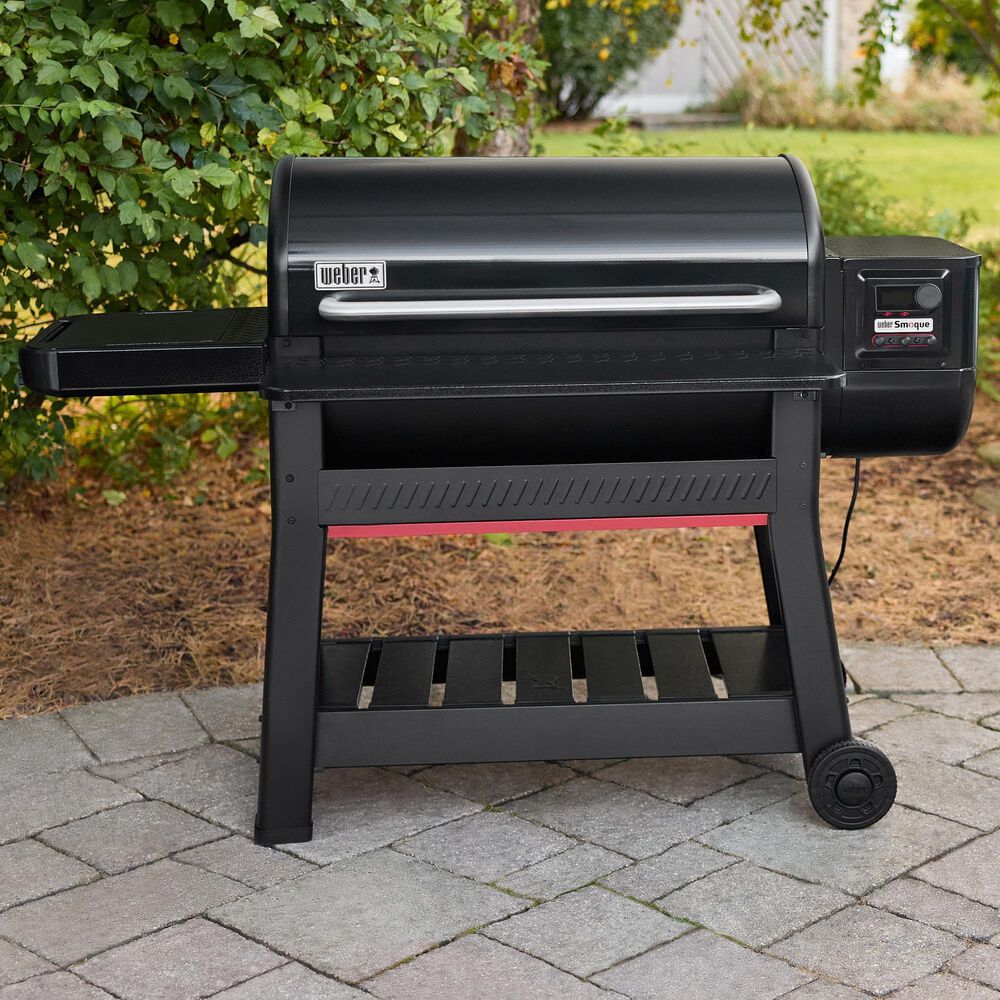 Weber Smoque XL Wood Pellet Grill in Black, , large