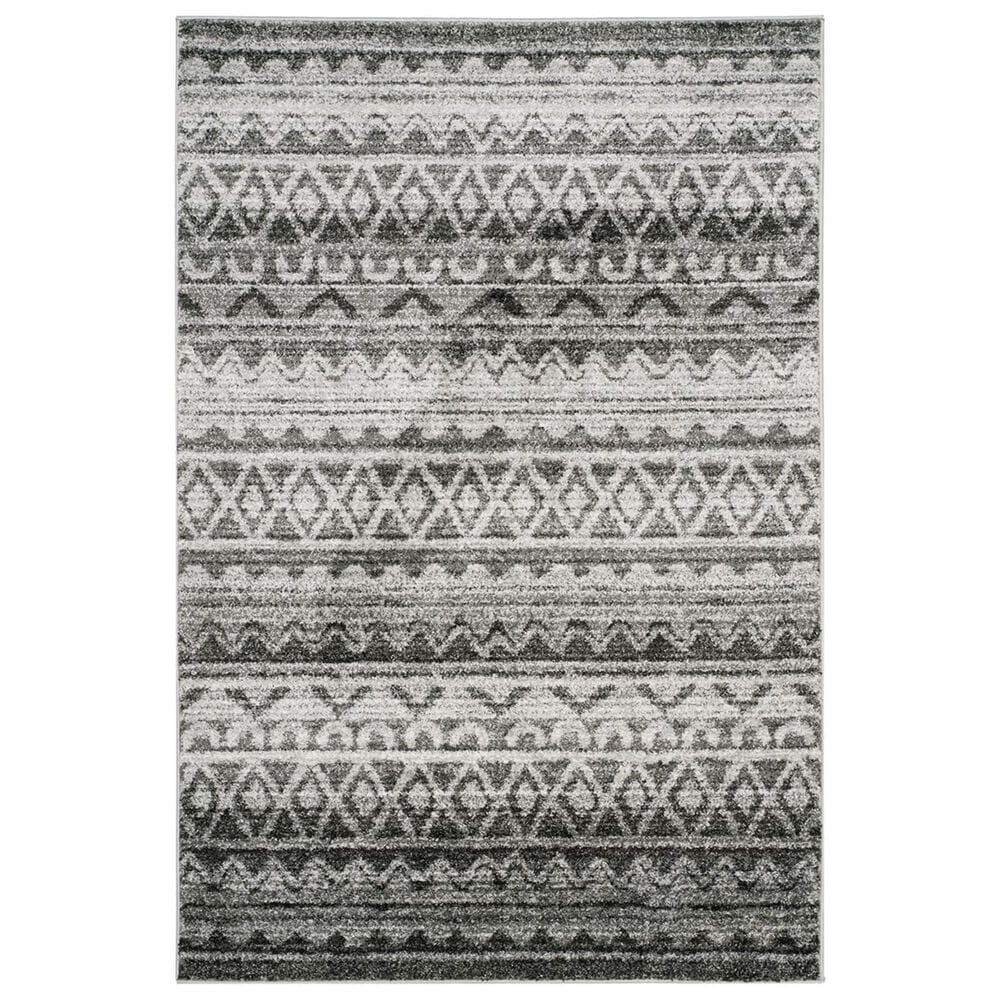 Safavieh Adirondack ADR119N-5 5"1" x 7"6" Ivory/Charcoal Area Rug, , large