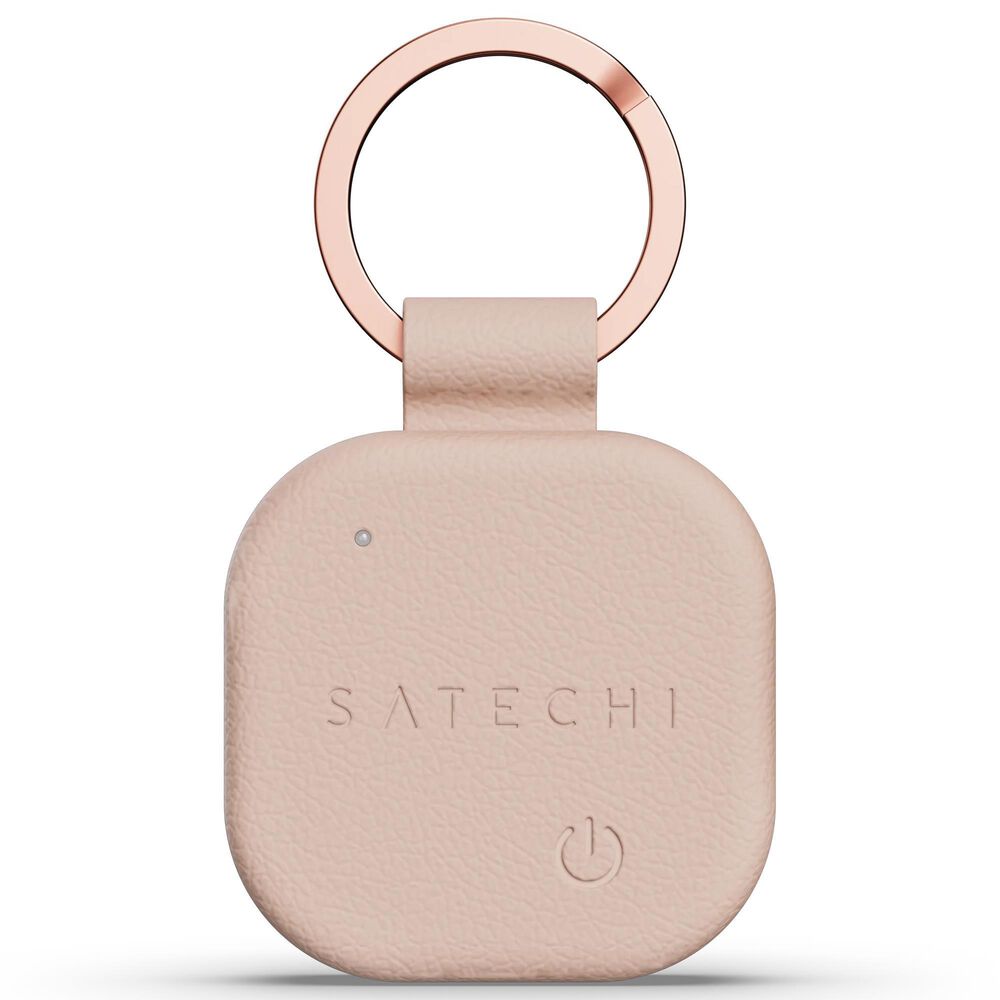 Satechi Vegan-Leather FindAll Keychain in Desert Rose, , large