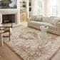 Loloi II Sorrento 5"3" x 7"6" Mocha and Multicolor Area Rug, , large