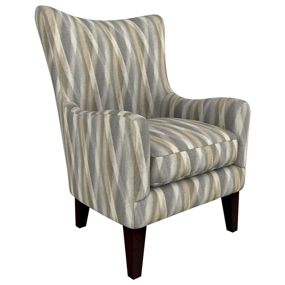 Best Home Furnishings Novae Wing Chair in Pebble, , large