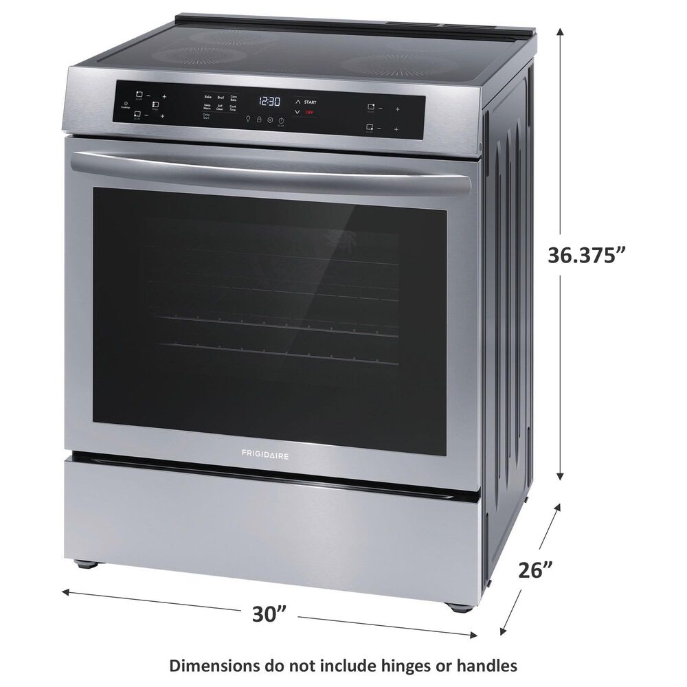 Frigidaire 30&quot; Front Control Induction Range Ceramic with Top Convection, , large