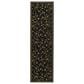 Safavieh Lyndhurst 2"3" x 20" Black and Green Runner, , large
