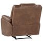 Steve Silver Katrine Manual Recliner in Chestnut Brown, , large