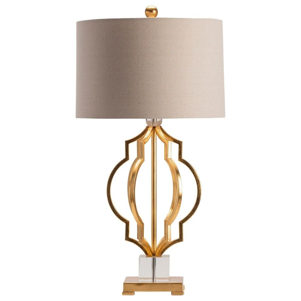 Crestview Collection Parisian Table Lamp in Gold Leaf, , large