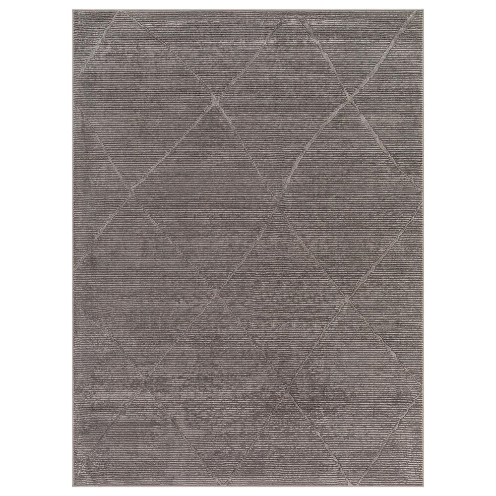Surya Alder 1"11" x 3"9" Black and Charcoal Area Rug, , large