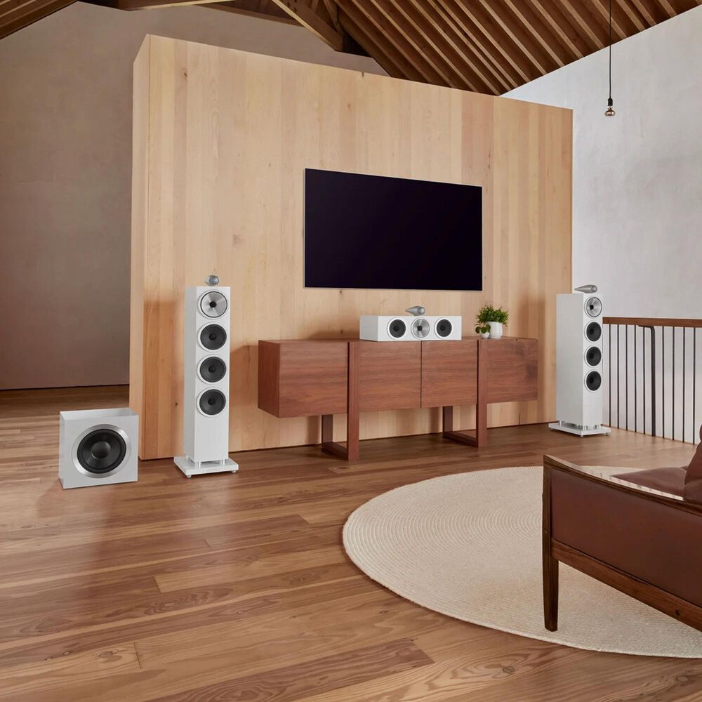 Bowers &amp; Wilkins 700 Series 702 S3 3-Way Floor Standing Loudspeaker in Satin White, , large