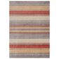 RIZZY Spectrum Gold, Rust, Gray, Blue, Cream, Beige and Green 4" x 6" Area Rug, , large